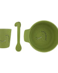 Silicone First Meal Set for Kids - Mr. Dino