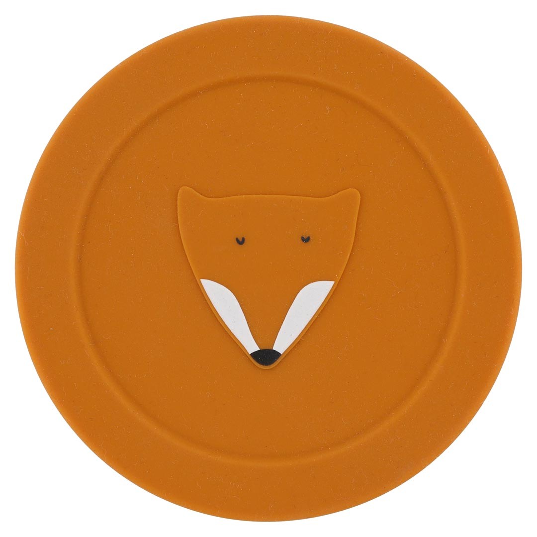 Silicone Snack Container with Lid Fox Design
