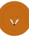 Silicone Snack Container with Lid - Mr. Fox