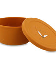 Silicone Snack Container with Lid - Mr. Fox
