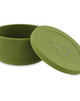 Silicone Snack Container with Dinosaur Lid
