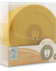 Silicone Snack Container with Lid - Mr. Lion