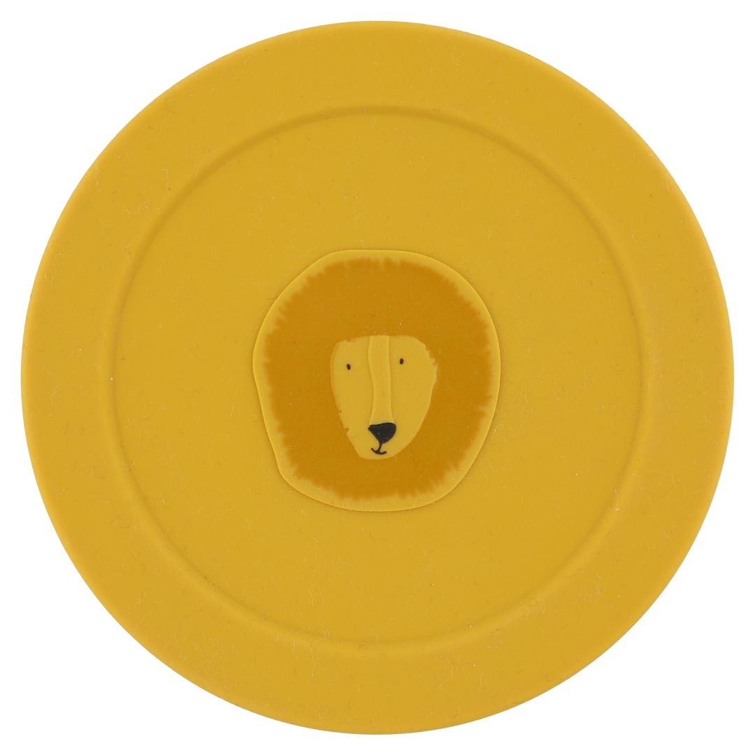 Silicone Snack Container with Lid Lion Design