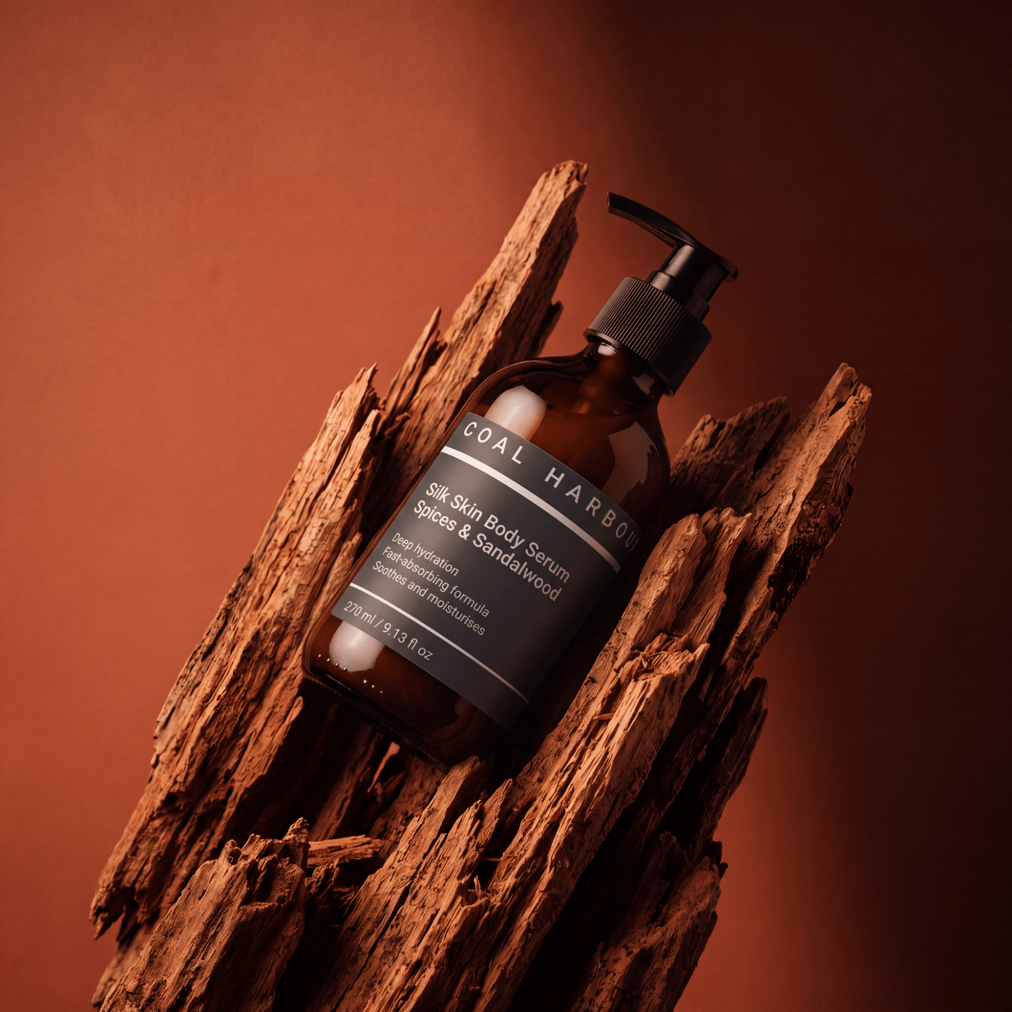 Silk Skin Body Serum - Spices &amp; Sandalwood 270ml