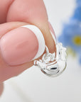 Chicken Silver Charm