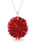 Poppy Full Moon Large Pendant Necklace
