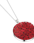 Poppy Full Moon Large Pendant Necklace