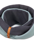 Turquoise and Iron Dog Neck Warmer