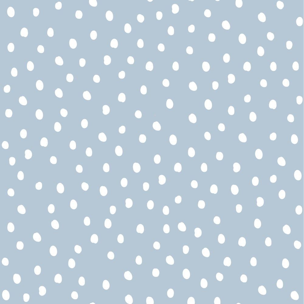 Light Blue Irregular Dots Wallpaper