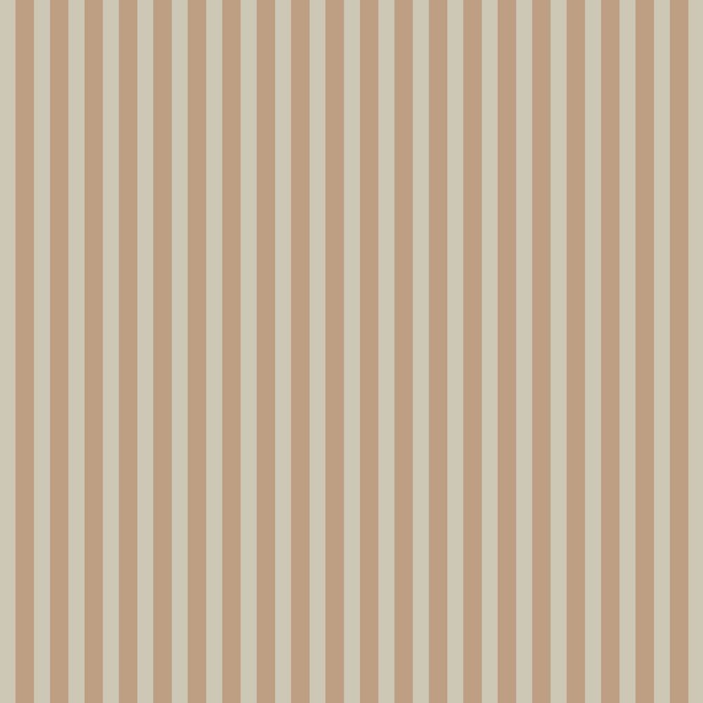 Vintage Stripes Wallpaper in Beige and Brown