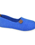 Blue Recycled Plastic Bottle Slippers