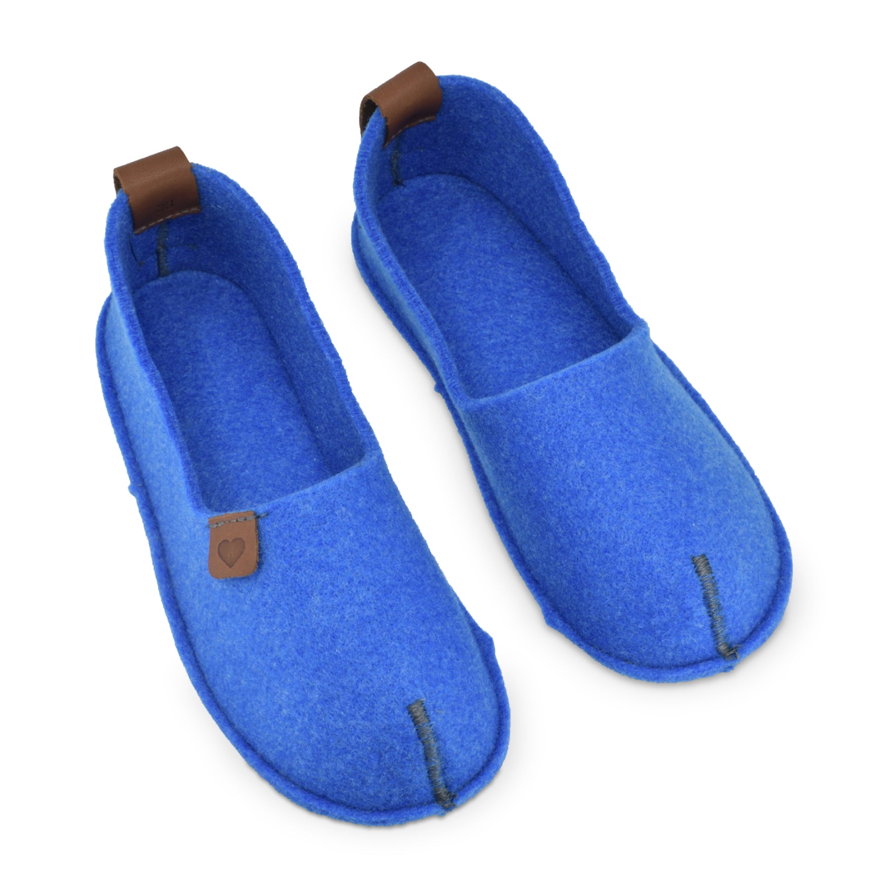 Blue Recycled Plastic Bottle Slippers