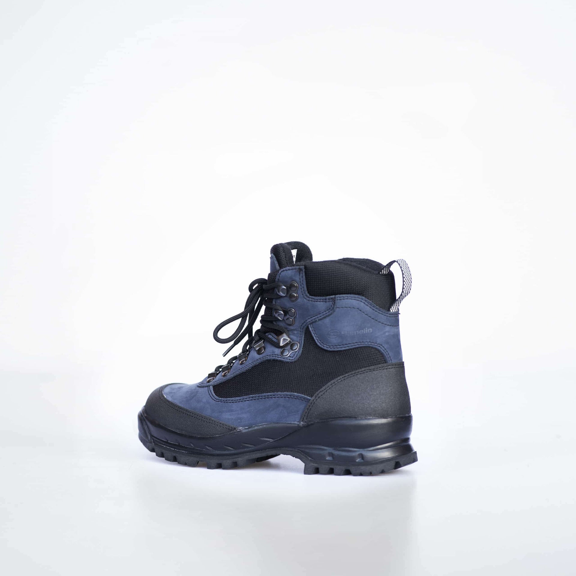 Samelin 550 Navy Hiking Boots – Durable &amp; Waterproof by Samelin at www.brixbailey.com