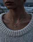 Siren’s Teardrop Amethyst Necklace - Gold or Silver
