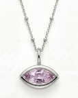 Siren’s Teardrop Amethyst Necklace - Gold or Silver