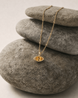 Siren’s Teardrop Citrine Necklace - Gold or Silver