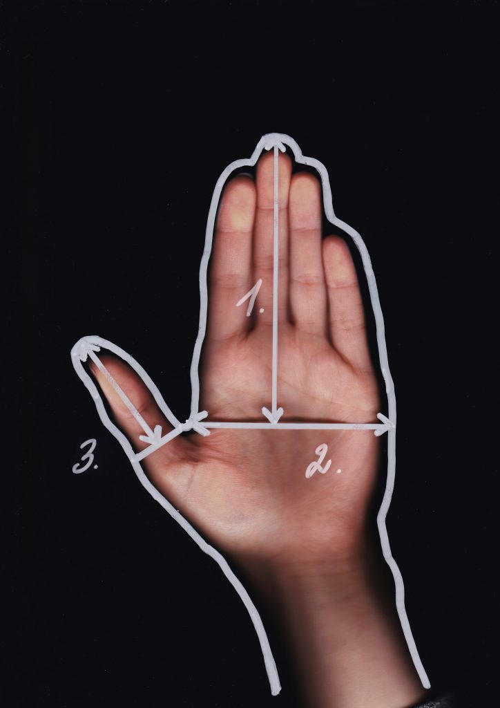 Felted Wool Mittens in Medium Grey and Lightest Grey