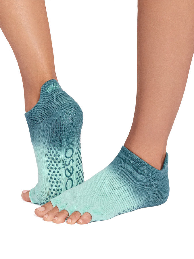 ToeSox Low Rise Half Toe Women's Yoga Grip Socks