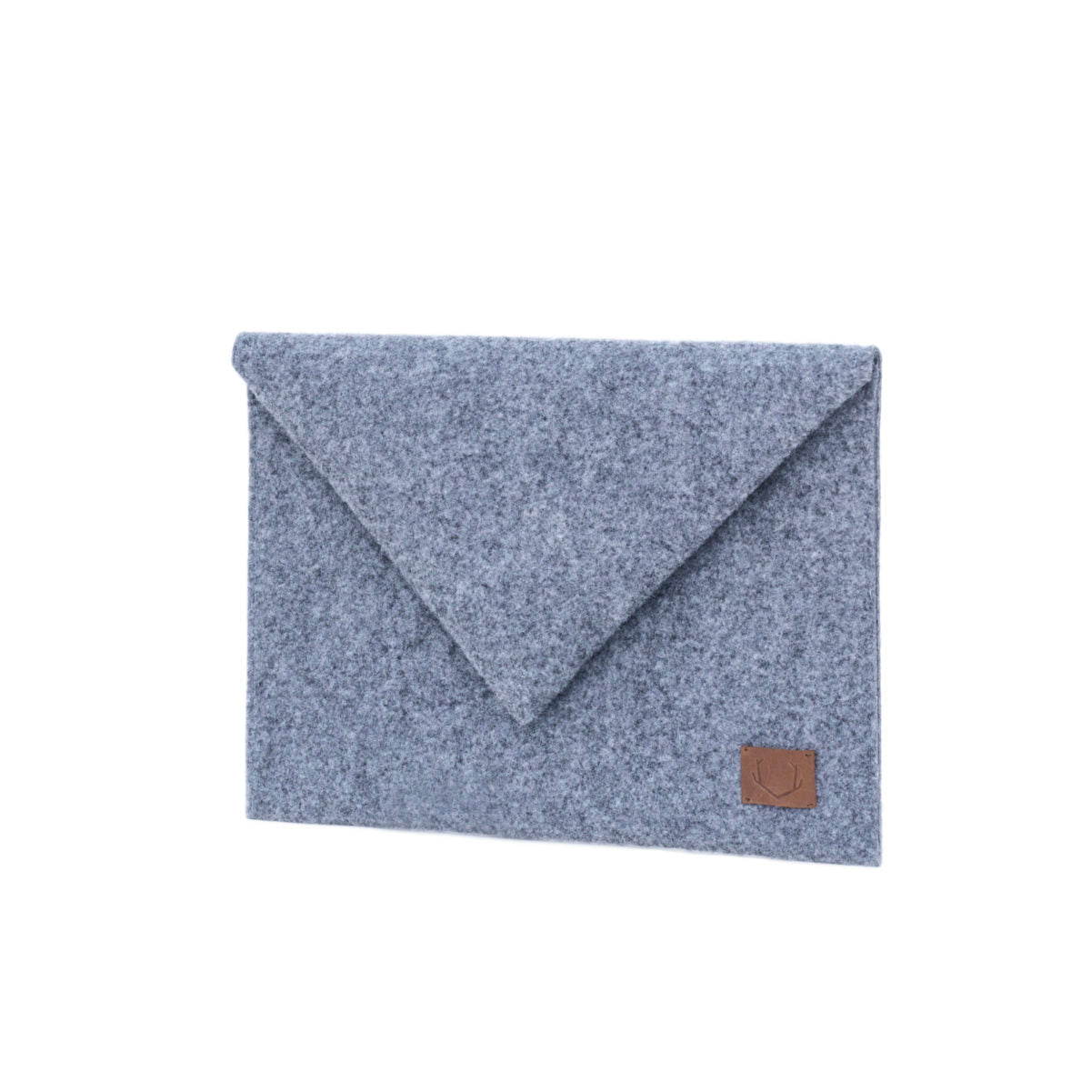 Grey Envelope Style Laptop and Clutch Case