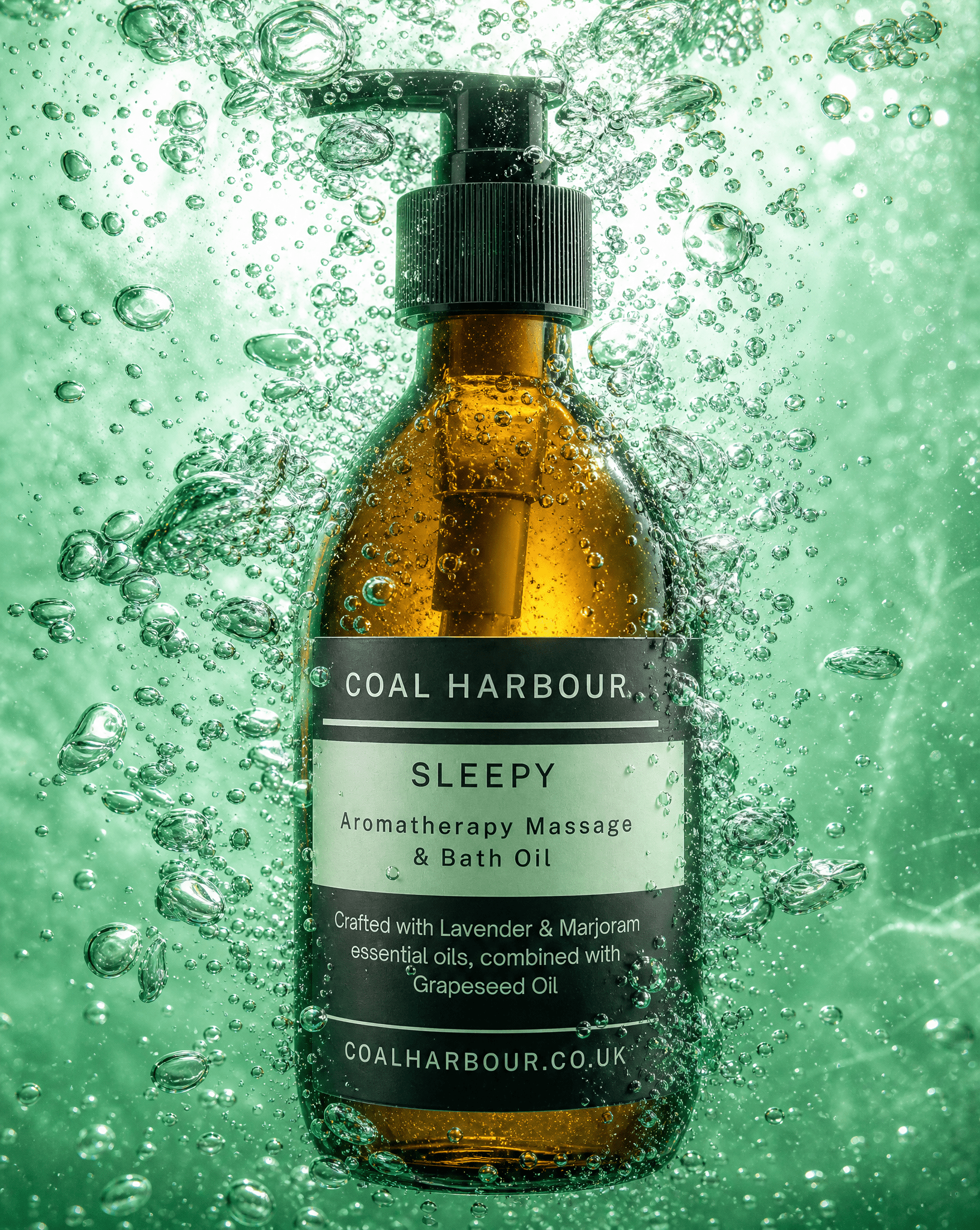 Sleepy Aromatherapy Massage and Bath Oil