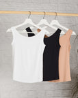 Sleeveless Micro Modal Vest Top