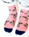 Bamboo Sock Bundle Set of 2 with Orangutan and Sloth Design