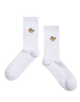 Save the Sloths Ribbed Bamboo Socks