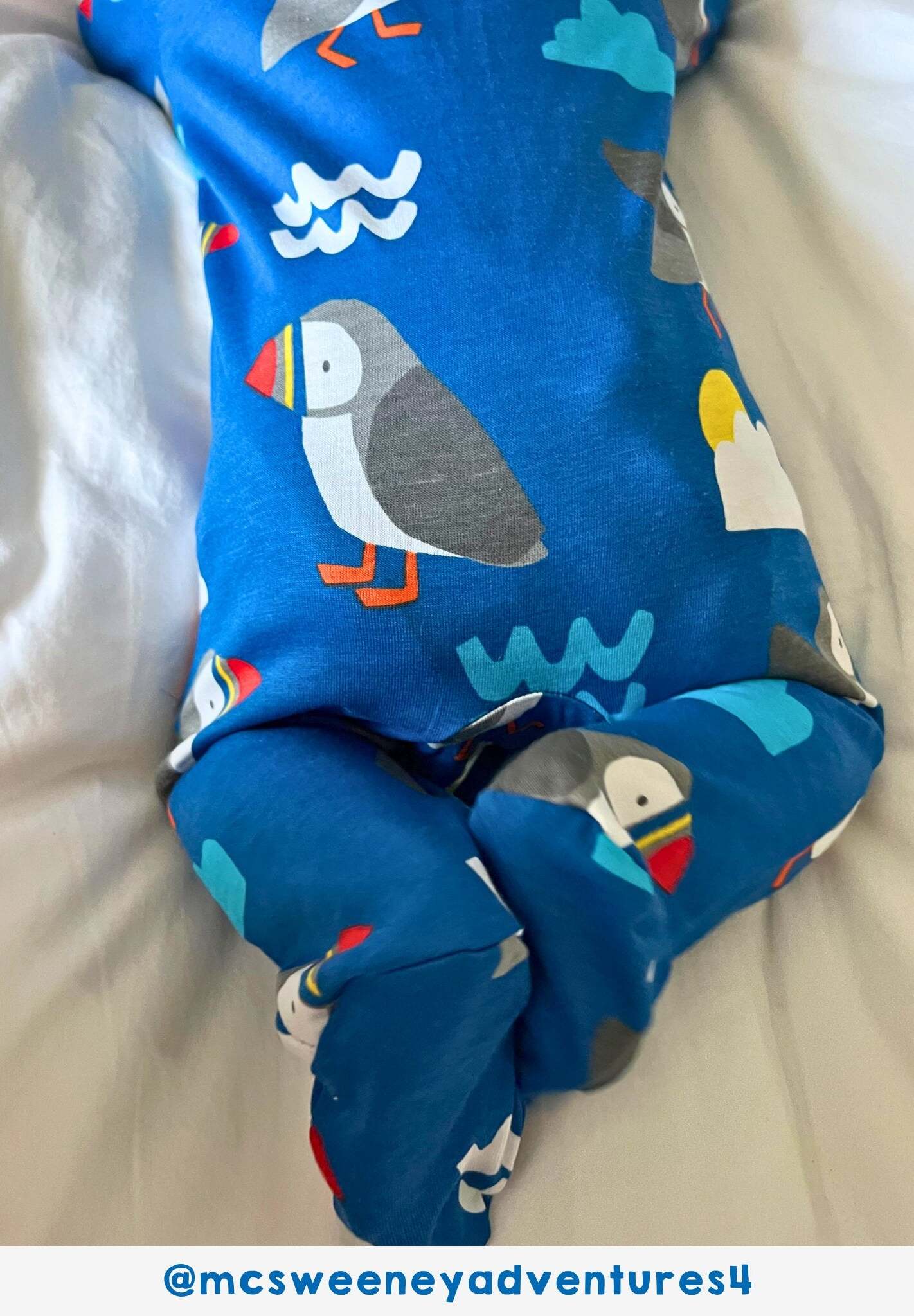 Luxury Organic Sleepwear for Kids with Toby Tiger Sun and Waves Print, GOTS Certified Cotton, Easy Snap Closure by Toby Tiger at brixbailey.com