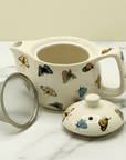 Small Herbal Teapot - Butterflies