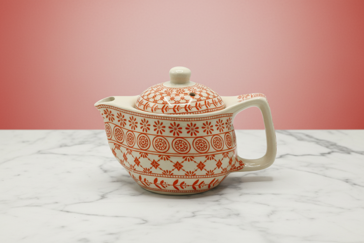 Small Herbal Teapot - Amber