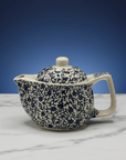 Small Herbal Teapot - Blue Pattern