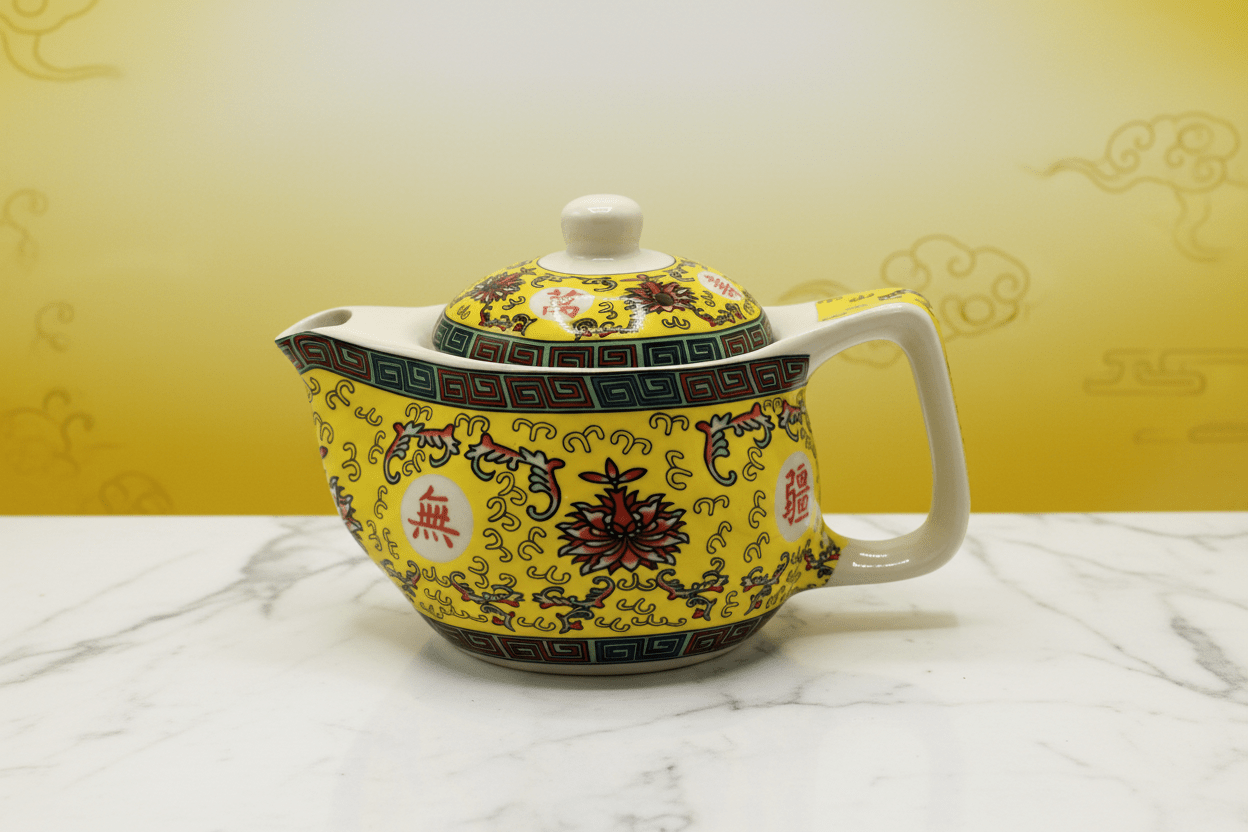 Small Herbal Teapot - Long Life Oriental