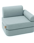 Small Indoor Outdoor Kids Sofa in Cloudberry Sky Blue