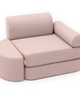 Small Pocket Sofa in Rosy Dune Pink for Kids