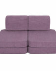 Small Modular Sofa for Kids - Slimcord Lavender