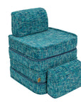 Small Modular Sofa for Kids in Tangle Lagoon Blue