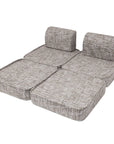 Small Modular Sofa for Kids in Moon Grey