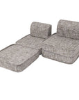 Small Modular Sofa for Kids in Moon Grey