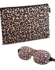Contoured Sleep Mask & Accessories Bag Set - Various Prints