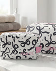 Toiletry Bag - Bows Print