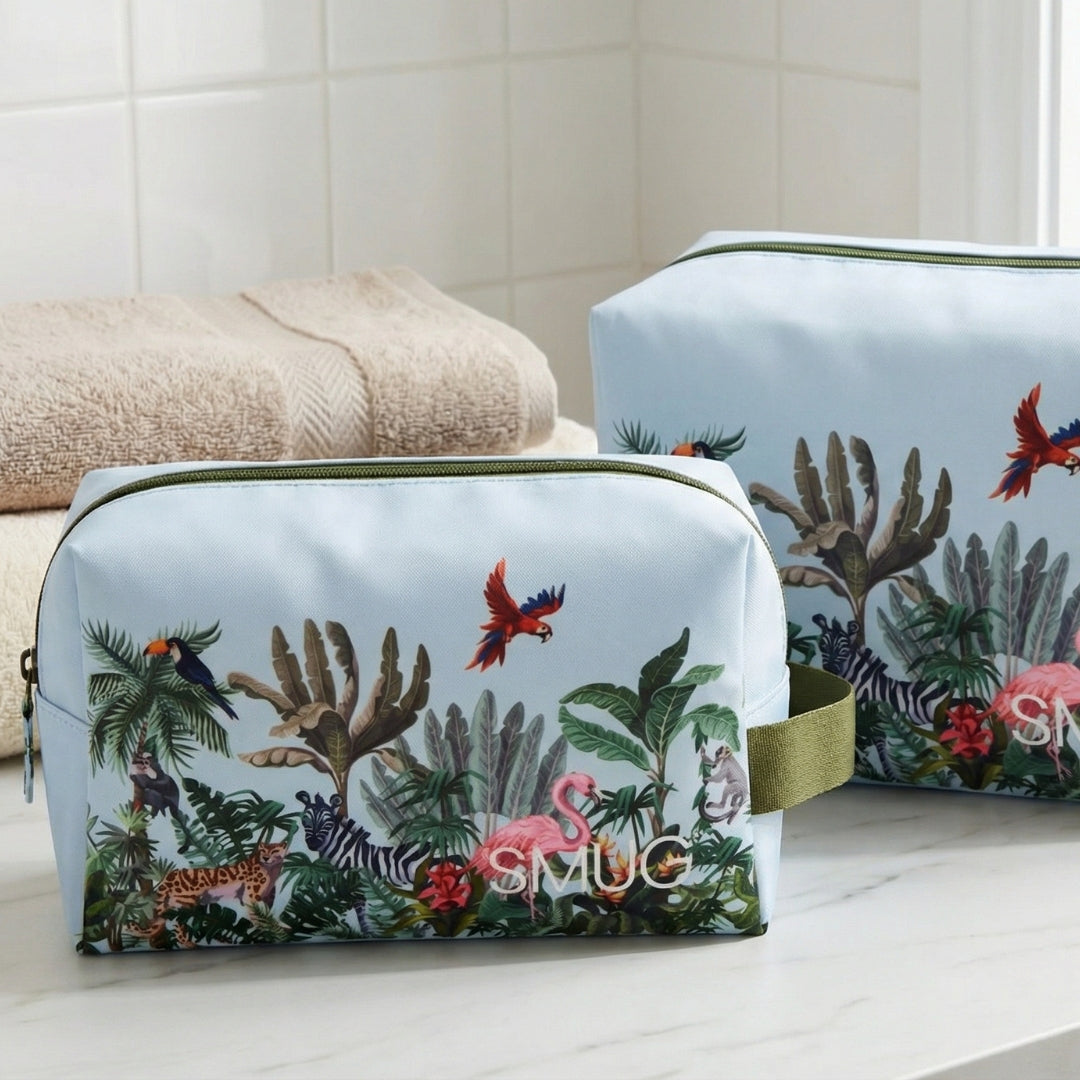 Toiletry Bag - Jungle Print