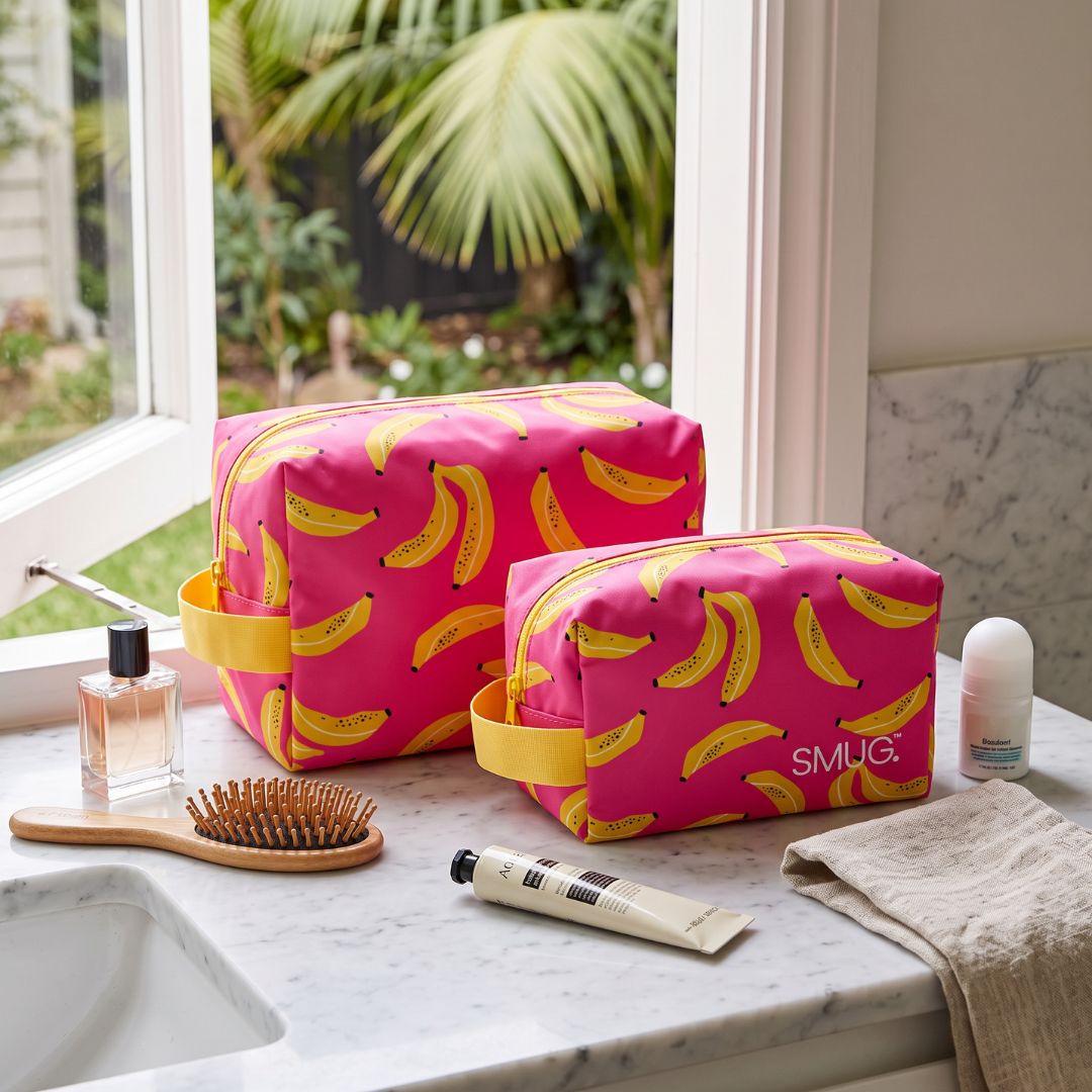 Toiletry &amp; Wash Bag Set - Various Prints