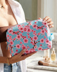 Wash Bag - Cherry Blossom Print