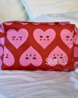 Wash Bag - Hearts Print