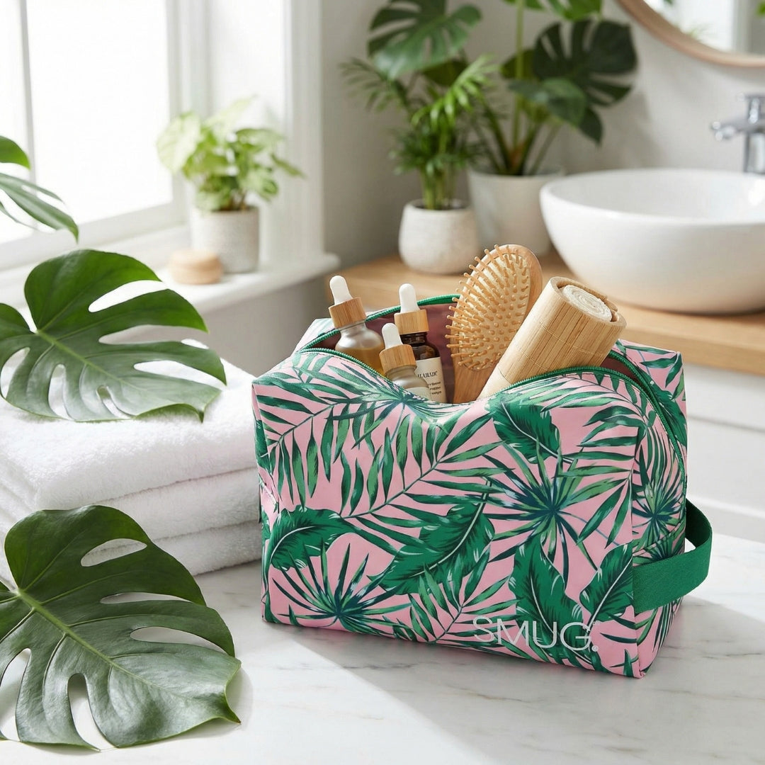 Wash Bag - Palm Print