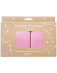 Soft Satin Pillowcase Set, Blush