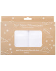 Soft Satin Pillowcase Set, Cloud