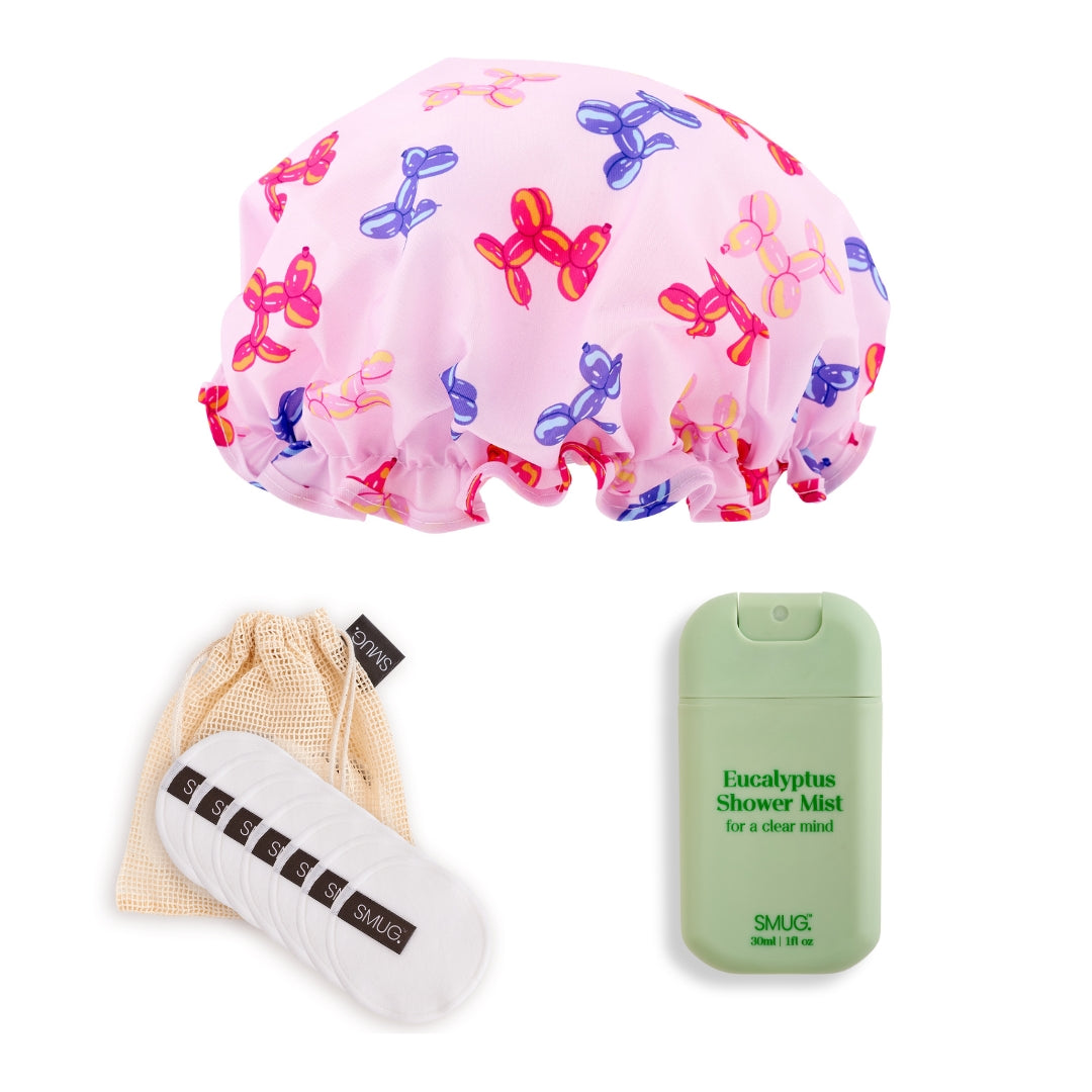 Shower &amp; Spa Set - Various Prints