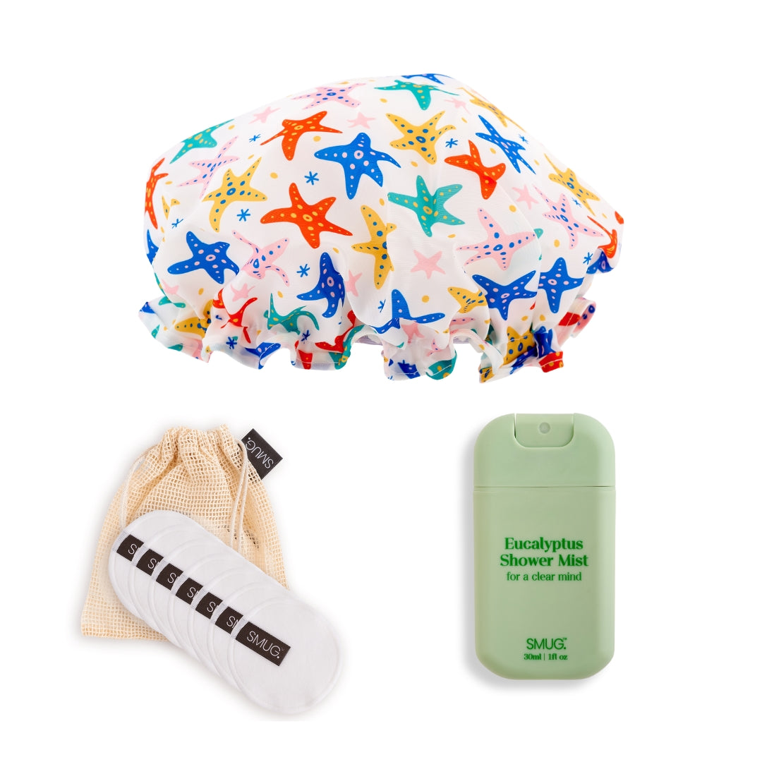 Shower &amp; Spa Set - Various Prints