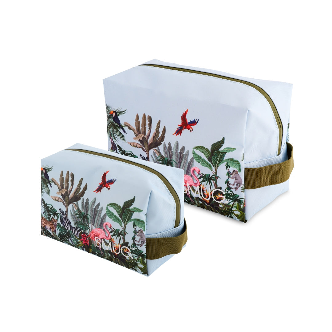 Toiletry &amp; Wash Bag Set - Various Prints